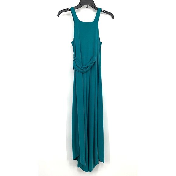 Anthropologie Maeve Dress Azores Teal Midi Modal Sleeveless - Picture 9 of 12